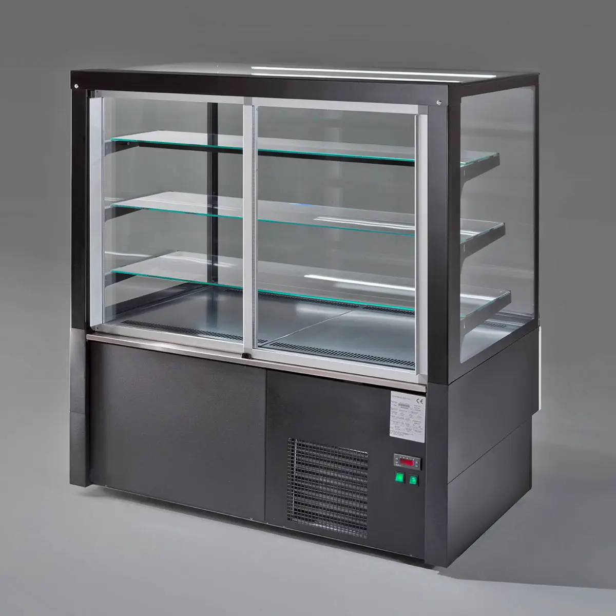 Sterling Pro EVO-K-120-BLACK-R290A Black Patisserie Counter, 1200mm - Image 3