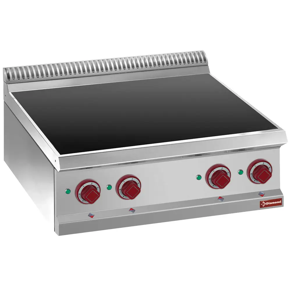 Diamond E7/4VC7T Electric vitro ceramic cooker 4 hobs -Top-