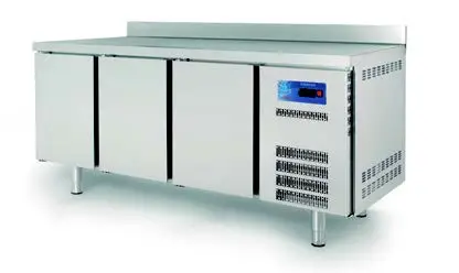 Coreco TSC-200-S 3 Door Preparation Counter Freezer, 380 Litres