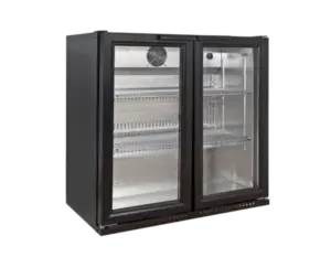Sterling Pro GRADED Green BBS220HINGED Premium Double Door Hinged Bottle Cooler, 223 Litres