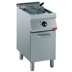 Diamond E17/F15A4-N Single Basket Freestanding Electric Fryer on Neutral Closed Cupboard, 10kW