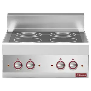 Diamond E65/4VC7T-N Electric Vitroceramic Electric 4 Induction Hob Cooker, 9.2kW