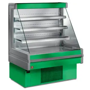 Diamond MN15B-C1/R2 Green Refrigerated Patisserie & Deli Counter, 1500mm