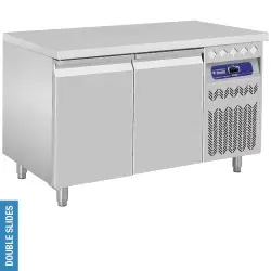 Diamond DT131/R2 2 Door Refrigerated Counter, 260 Litres