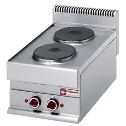 Diamond E65/2P4T Electric range 2 round cooking plates -Top- - Image 2