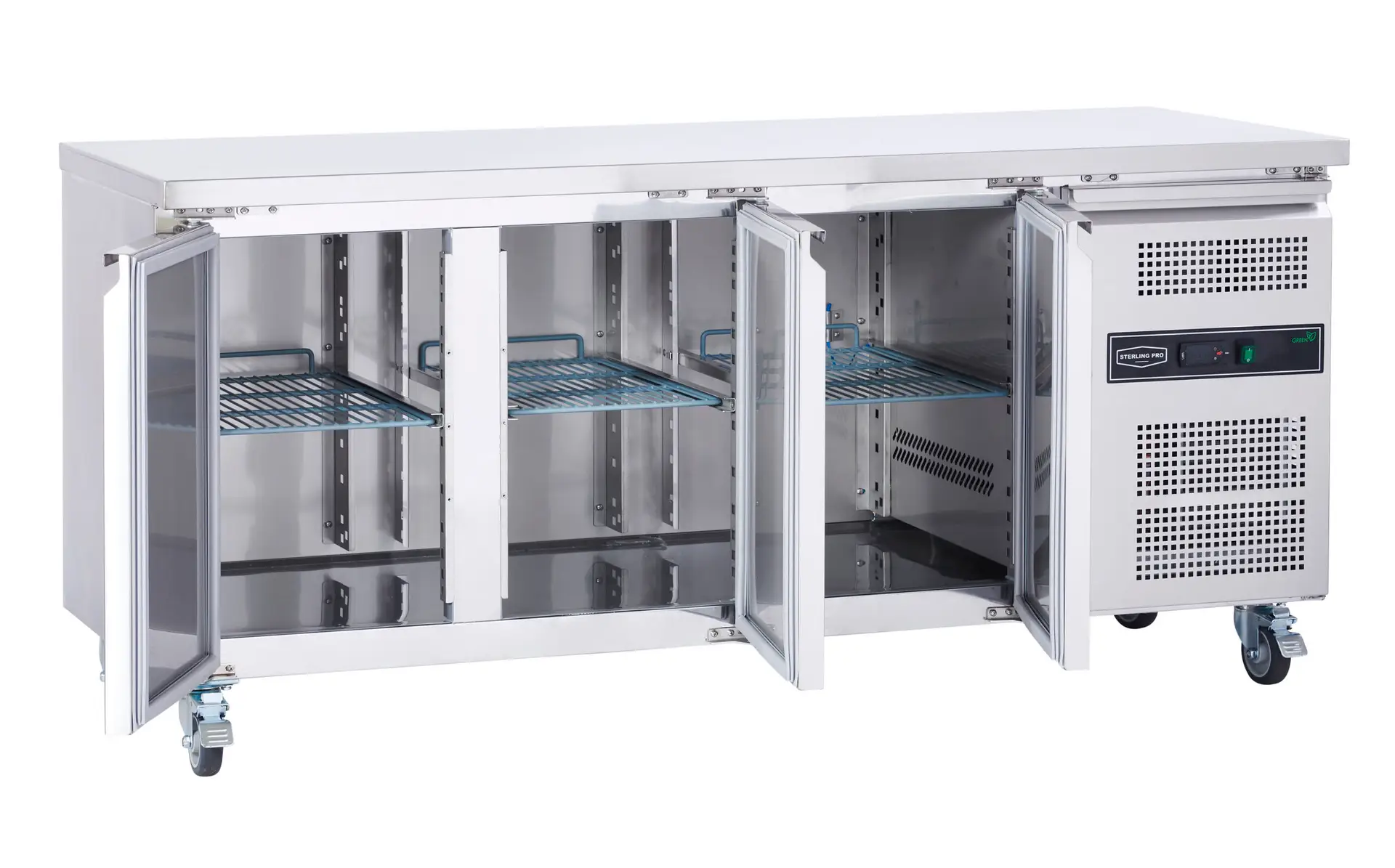 Sterling Pro Cobus SPCF300N 3 Door Freezer Counter, 417 Litres - Image 7