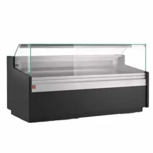 Diamond ATL/10-BV-B5 Black Refrigerated Serveover Counter, 1055mm