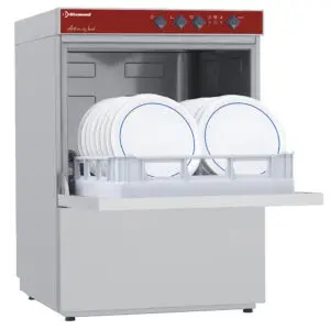 Diamond 051D/6M 500mm Basket Frontloading Dishwasher, 24 Baskets/hour