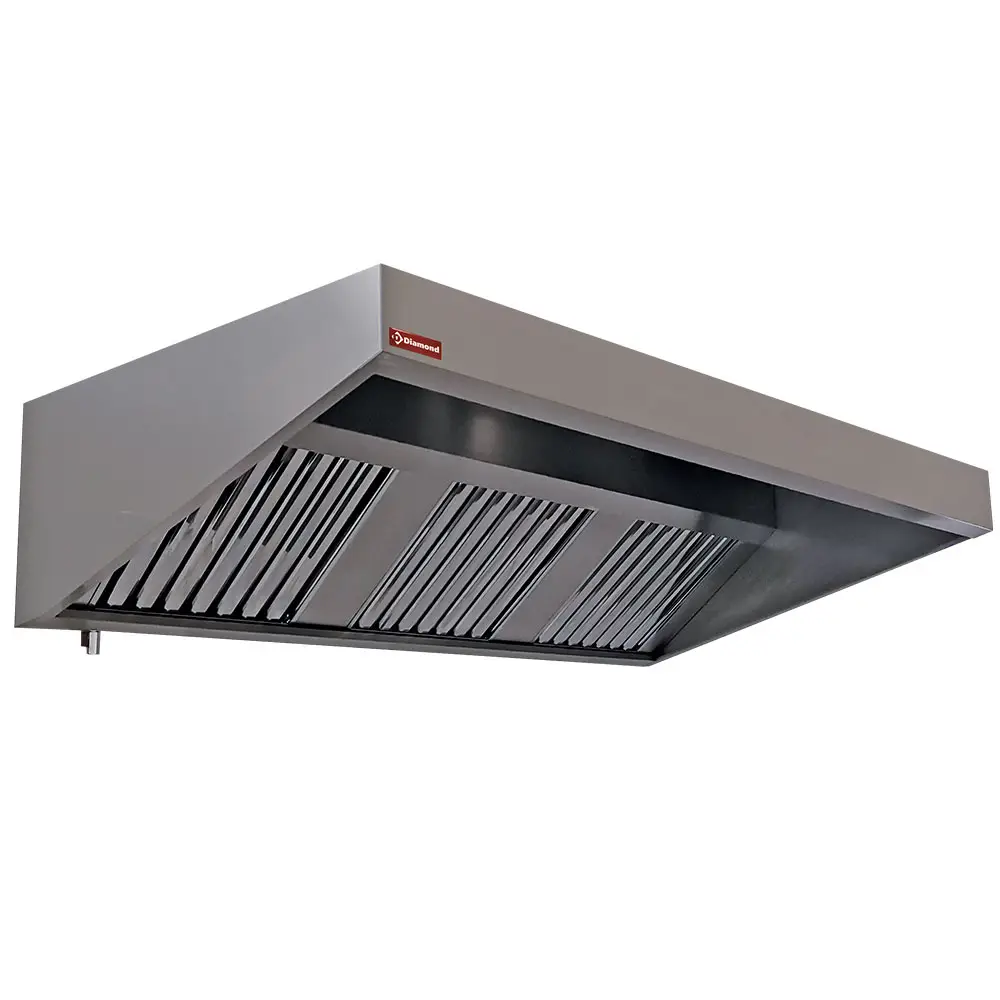 Diamond CSL1500/N Wall Cooker Hood with 2 Labyrinth Filtres