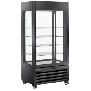 Diamond MAX-609-CB Ventilated Glass Showcase, 600 Litres