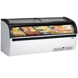 Diamond VISUAL-20-R2 Panoramic Deep Freezer with Sliding Glass Doors - Image 2