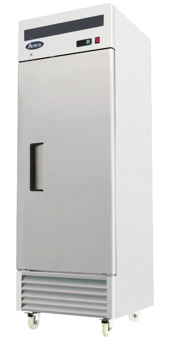 Atosa MBF8181GR Single Door Bottom Mounted Gastronorm Upright Freezer, 610 Litres