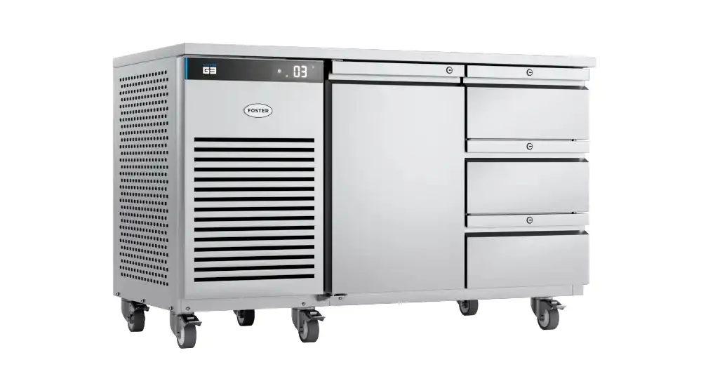 Foster EP1/2H/43-150 EcoPro G3 1 Door & 3 Drawer Refrigerated Counter, 280 Litres - Image 4