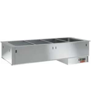 Diamond DPA/BM15 Electric Bain Marie Sink, 4 x 1/1 GN