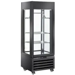 Diamond MAX-507-MB Glass Showcase w/ 2 Shelves & 1 Meat Bar, 440 Litres
