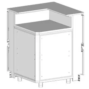 Diamond CB90X Neutral Angle - Closed 90 °, With Service Tablet
