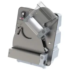 Diverso WR-LP30-M Pizza roller Ø 300 mm, 2 rollers, in stainless steel /ABS