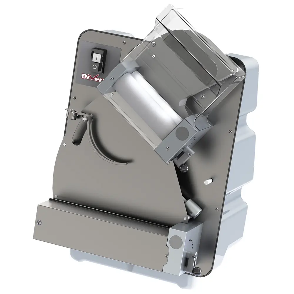 Diverso WR-LP30-M Pizza roller Ø 300 mm, 2 rollers, in stainless steel /ABS