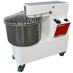 Diamond NT33/M1-Y Spiral Kneader on Wheels with Timer, 33 Litres
