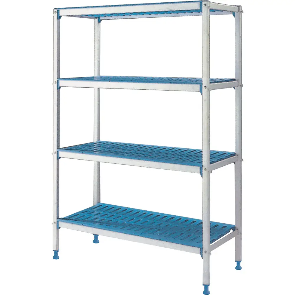 Diamond RLA/075-4/EF Linear Rack In Aluminium Gn 4 Levels "Modular Rack"