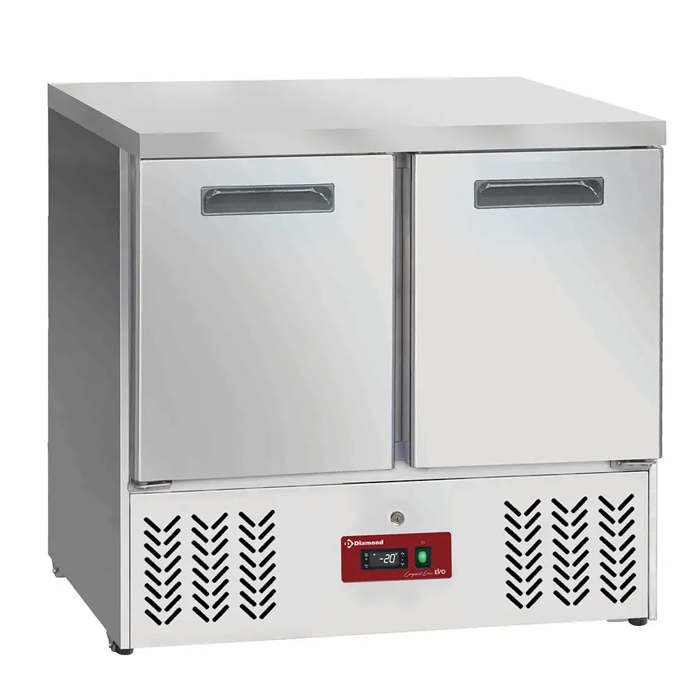 Diamond SB26-B2 2 Door Freezer Counter, GN 1/1