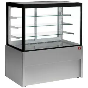 Diamond CB12HT-G5-P Grey Panoramic Heated Display Counter, 1.32kW