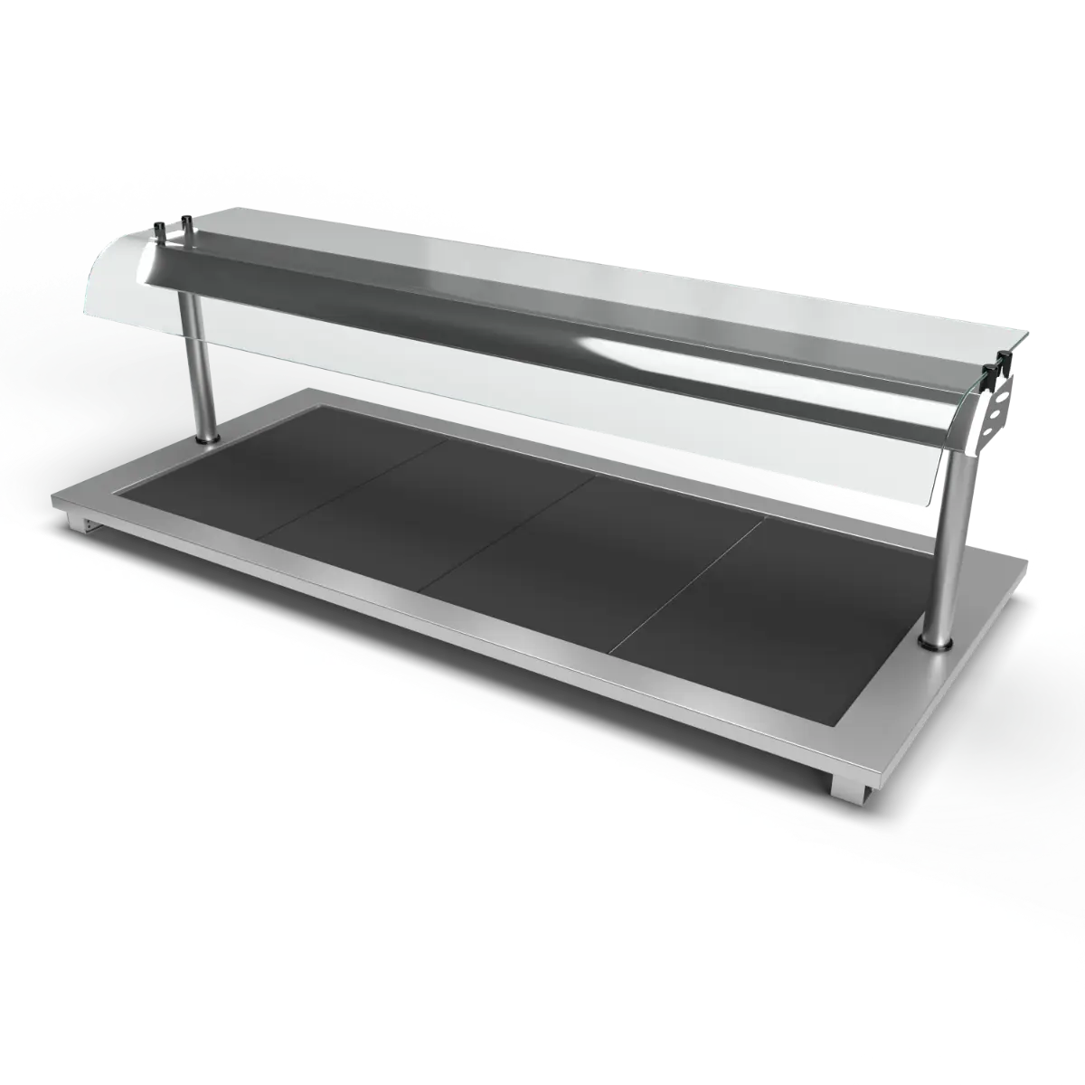 Moffat D4HT Drop-In Hot Top Model with Curved Glass Open Front Gantry