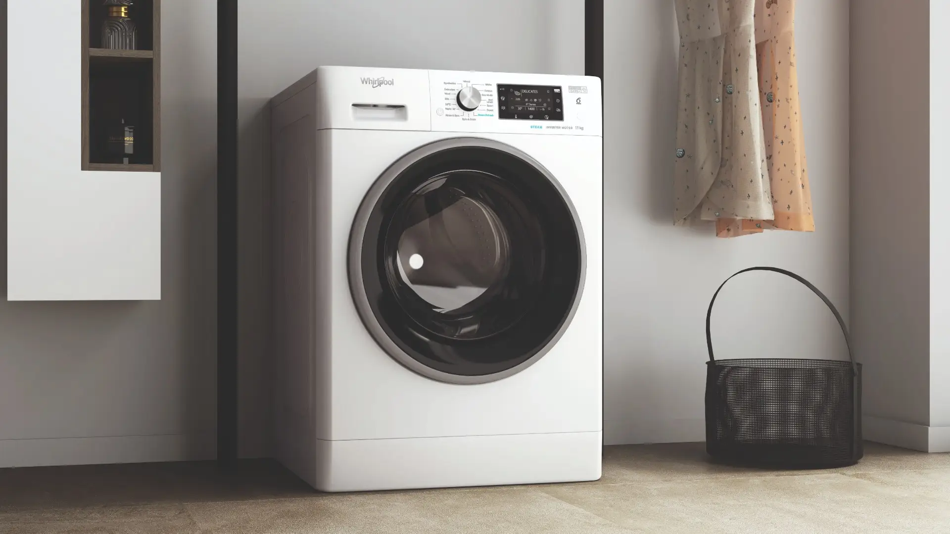 Whirlpool FFD11469BSV UK 6th Sense Washer, 11kg - Image 9