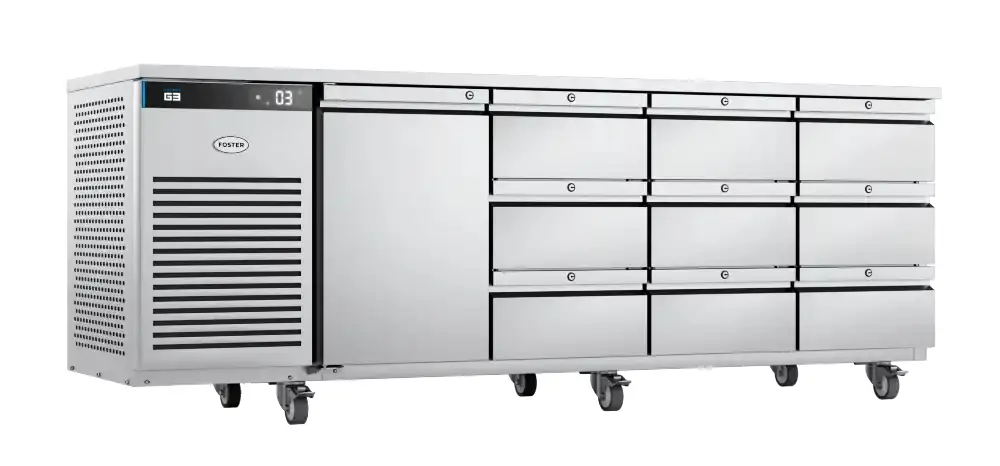 Foster EP1/4H/43-330 EcoPro G3 1 Door & 9 Drawer Refrigerated Counter, 585 Litres - Image 3