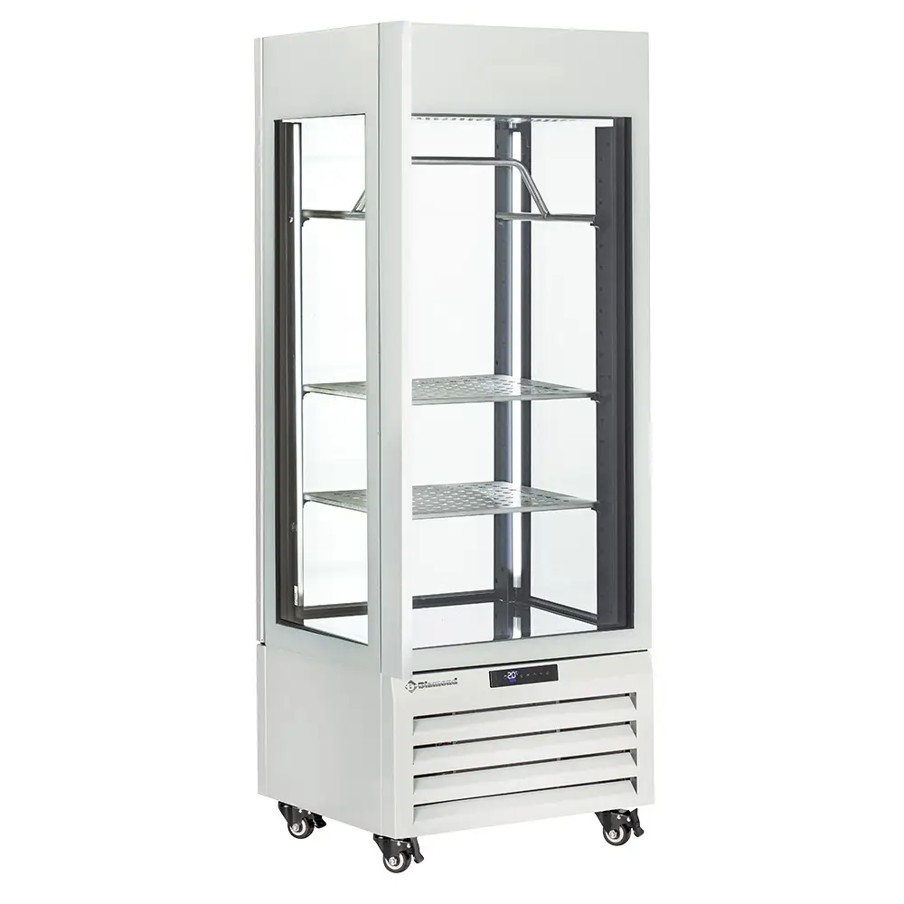 Diamond MAX-507-MW Glass Showcase w/ 2 Shelves & 1 Meat Bar, 440 Litres