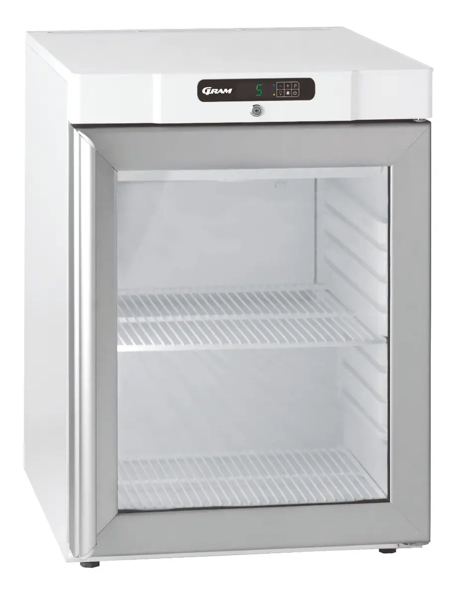Hoshizaki Gram COMPACT KG 220 RG 2W Glass Single Door Undercounter Refrigerator, 128 Litres