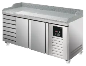 Sterling Pro Green SPI-8-200-27 Granite Top 800mm Fridge Counter, 2 Doors & 7 Drawers