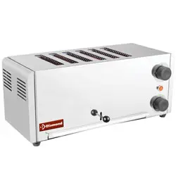 Diamond D6GP-X 6 Electric Section Slot Toaster, 3kW