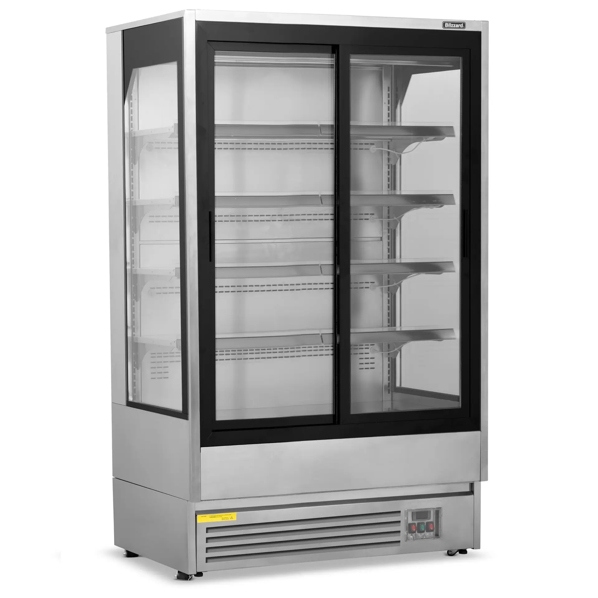 BLIZZARD 1m Multi Deck With Sliding Glass Doors