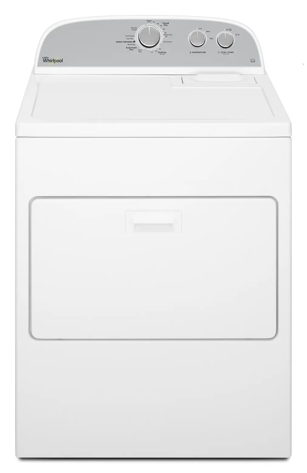 Whirlpool Atlantis 3LWED4815FW 6th Sense American Style Vented Dryer, 15kg