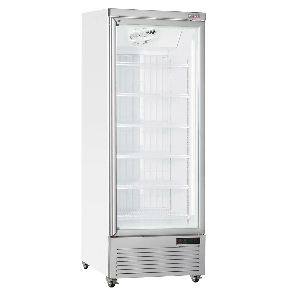 Diverso WR-NV56-1W Vertical freezer showcase, 560 liters - WHITE