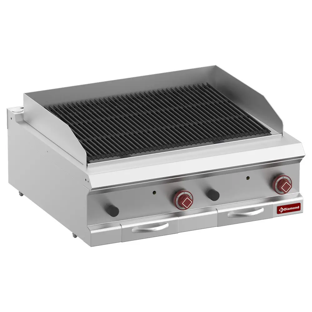 Diamond G7/GPL8T-ZN Lava Stone Gas Grill