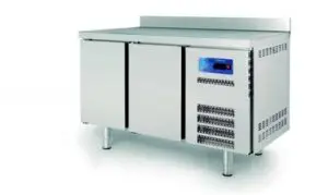 Coreco TGC-135-S 2 Door Preparation Counter Freezer, 255 Litres