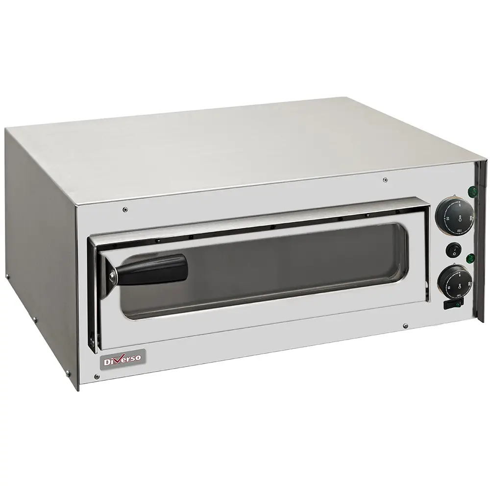Diverso WR-PZ20-PV Pizza oven 35 mm, with glass door