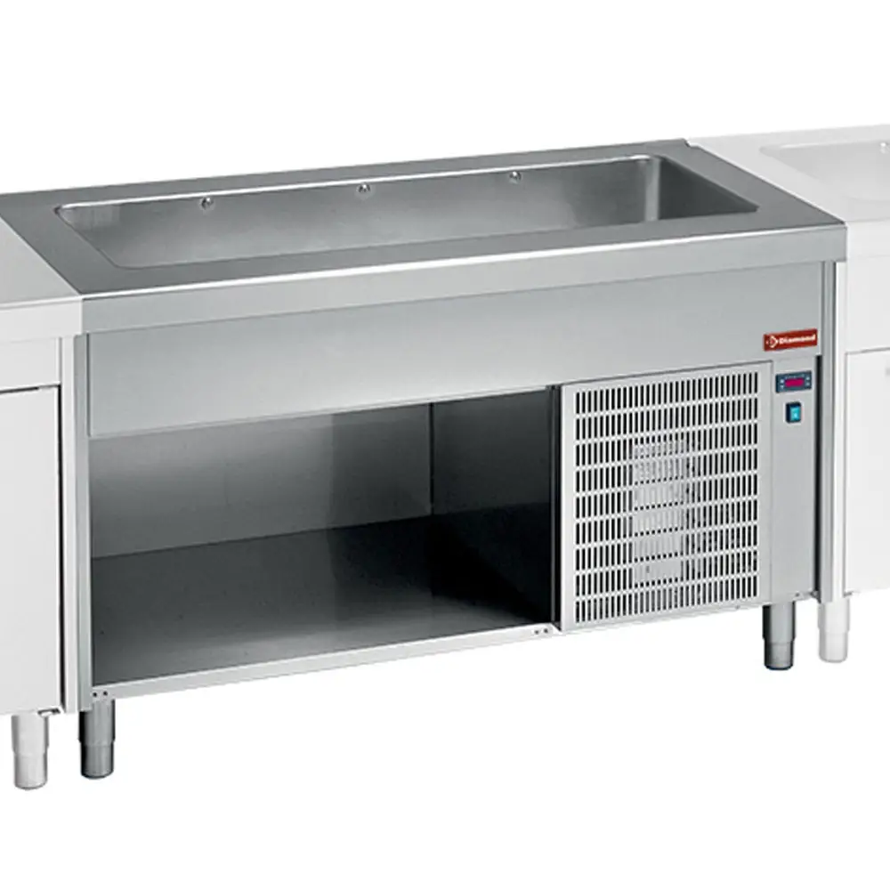 Diamond S80/RCT12-R2 Cooled Tank On Open Cupboard 3X Gn 1/1