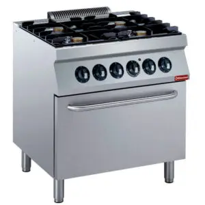 Diamond G17/4BFE8-N 4 Stove Freestanding Gas Range Cooker on Gas Oven, 6kW