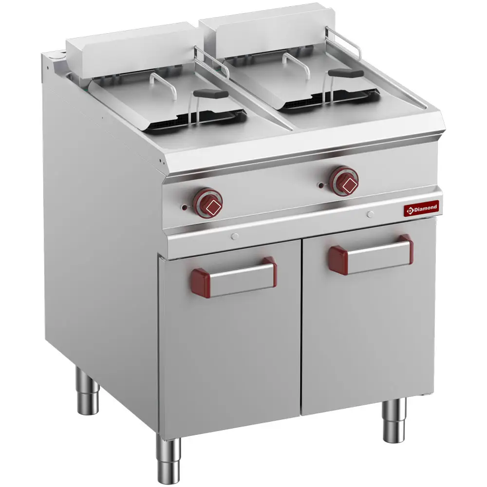 Diamond E7/F26A7-N Double Basket Freestanding Electric Fryer, 18kW