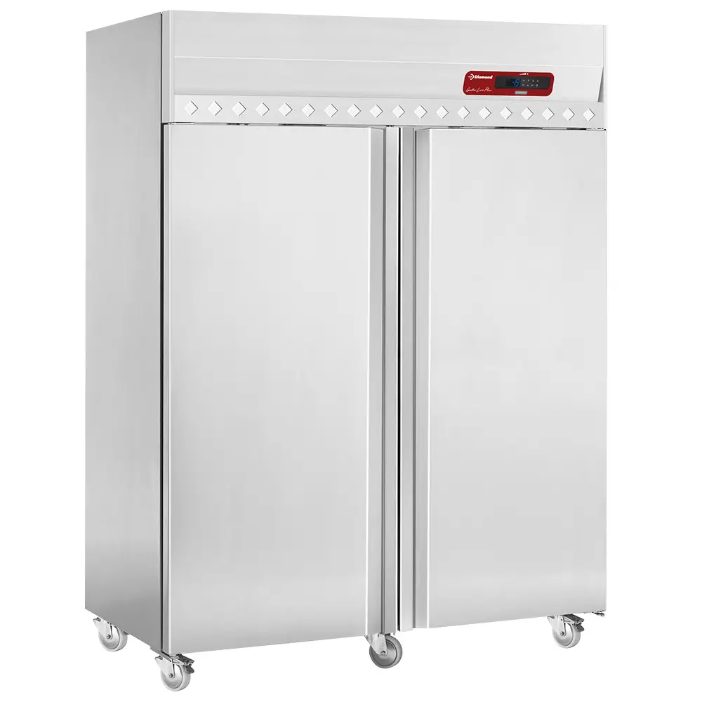Diamond IE140/R2 Double Door Ventilated Upright Freezer, 1400 Litres