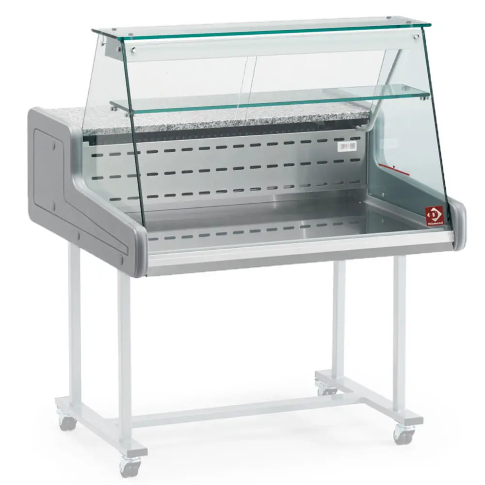 Diamond SUP10-ZD/R2 Right Glass Refrigerated display counter