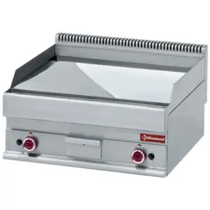 Diamond G65/PLCD7T Smooth Cooking Plate Countertop Chrome Gas Griddle