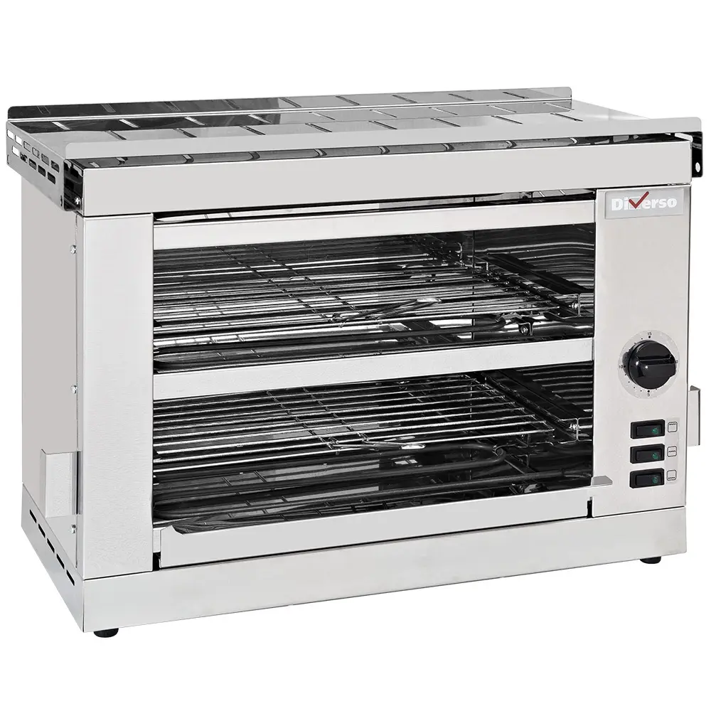 Diverso WR-TSE2-D Toaster-salamander 2 levels, with timer
