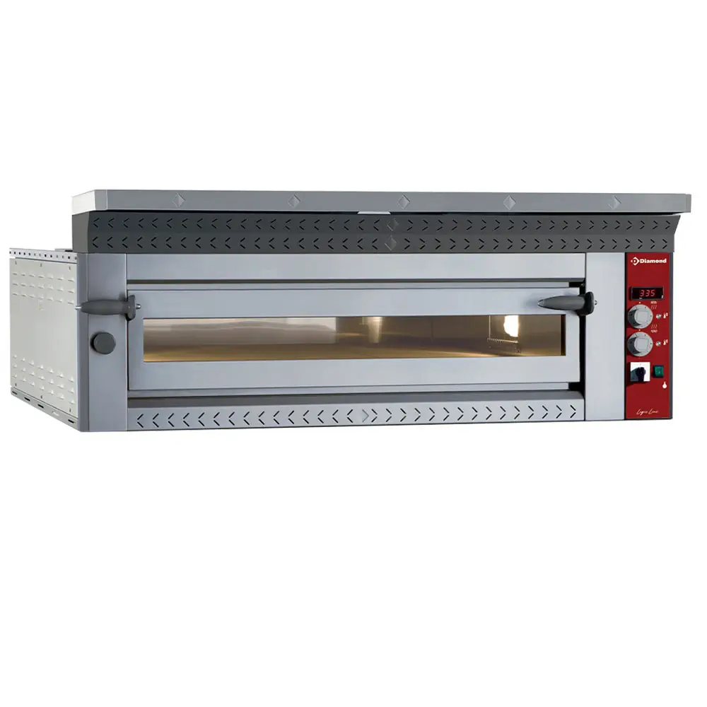 Diamond LD6/35XL-N Stainless Steel Extra Large Electric Oven, 6 pizzas Ø 350 mm
