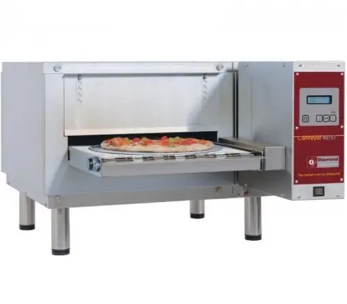 Diamond FTEV40/57-CB Electric Ventilated 1 Chamber Pizza Oven with Heat Transition Electric, 400mm Wide