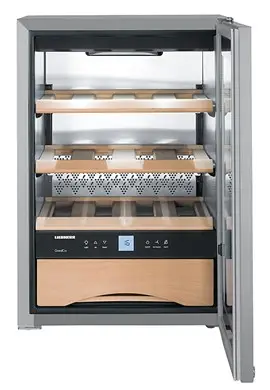 Liebherr WKES 653 Stainless Steel Undercounter Wine Cooler, 48 Litres - Image 6