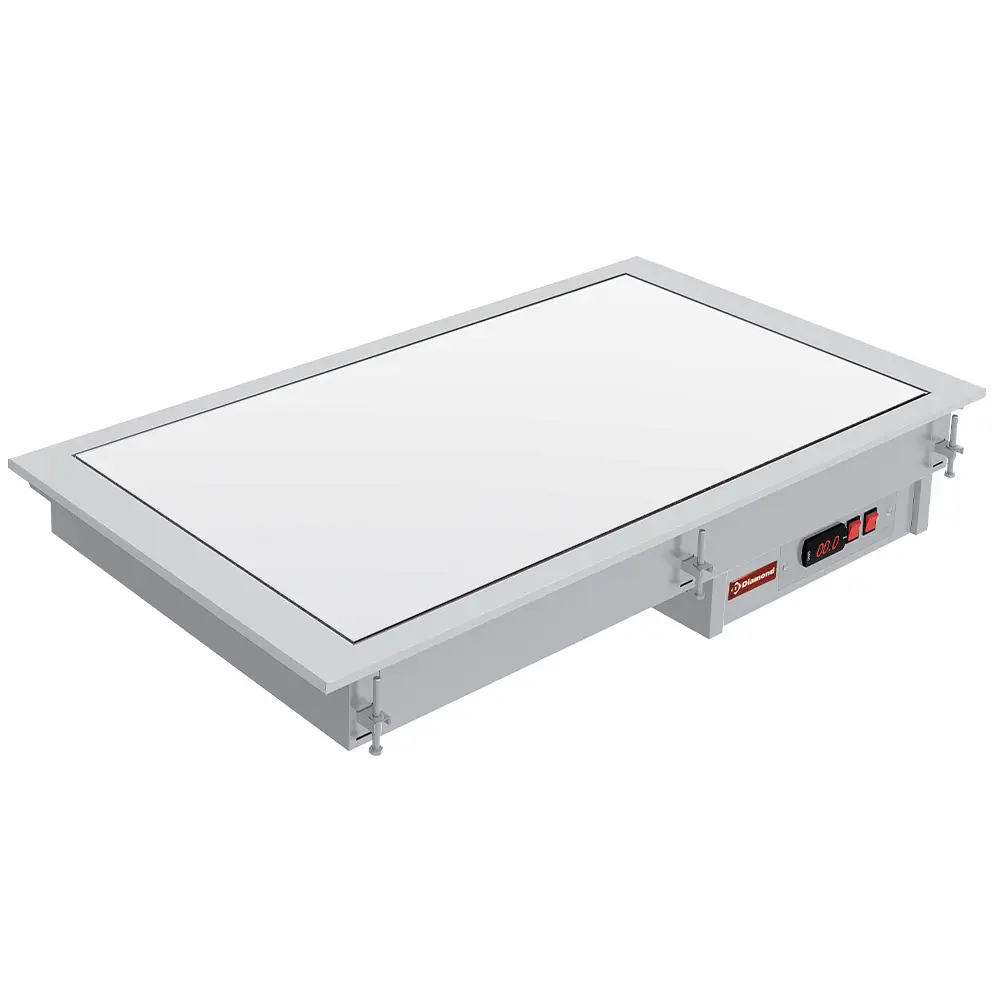 Diamond IN/VCX08-PWT White Vitroceramic Element Hob, 0.9kW